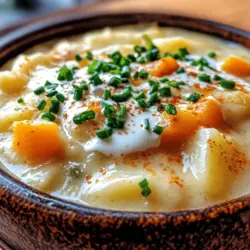 Comfort food has an unparalleled ability to nurture both body and soul, enveloping us in warmth and nostalgia with every bite. As the days grow shorter and the temperatures drop, there's nothing quite like a bowl of creamy soup to chase away the chill and provide a sense of coziness. Creamy soups, in particular, hold a special place in our hearts, offering a soothing experience that feels like a warm hug on a cold day. Among the myriad of comforting recipes, potato-based dishes stand out for their timeless appeal, versatility, and the satisfaction they deliver.