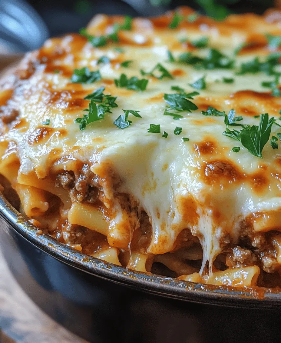 When it comes to comforting meals that warm the heart and satisfy the palate, few dishes can compete with the classic Cheesy Spaghetti Casserole Delight. This delightful casserole is the epitome of home cooking, blending the beloved flavors of pasta, savory meat, and creamy cheese into a single, mouthwatering dish. Perfect for family gatherings, weeknight dinners, or even potlucks, this casserole offers not just a meal, but an experience that brings everyone together around the dining table.