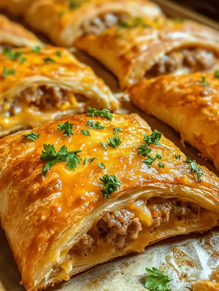 Are you on the hunt for a crowd-pleasing appetizer that is as delicious as it is effortless to prepare? Look no further than Sausage, Rotel & Cream Cheese Crescent Rolls. This delightful dish combines savory ground sausage, zesty Rotel diced tomatoes, and creamy cheese, all wrapped snugly in flaky crescent dough. It’s a mouthwatering combination that’s sure to impress your guests at gatherings, parties, or even family dinners.