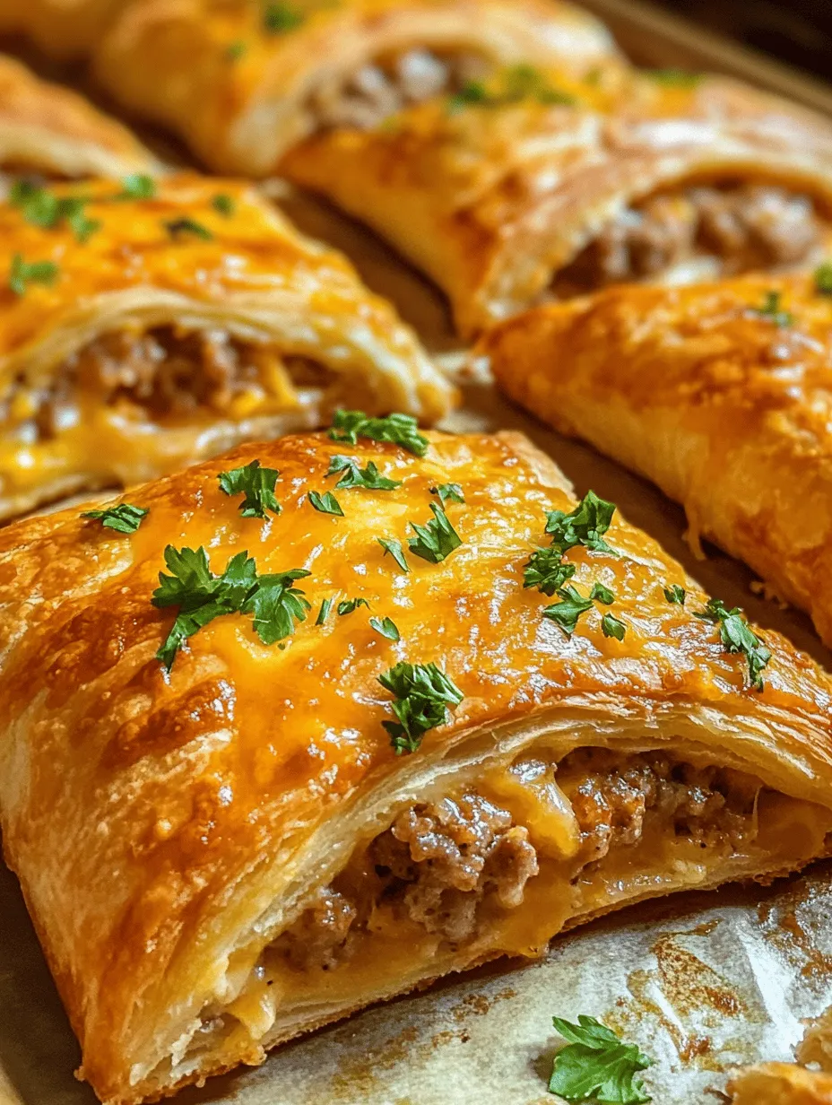 Are you on the hunt for a crowd-pleasing appetizer that is as delicious as it is effortless to prepare? Look no further than Sausage, Rotel & Cream Cheese Crescent Rolls. This delightful dish combines savory ground sausage, zesty Rotel diced tomatoes, and creamy cheese, all wrapped snugly in flaky crescent dough. It’s a mouthwatering combination that’s sure to impress your guests at gatherings, parties, or even family dinners.