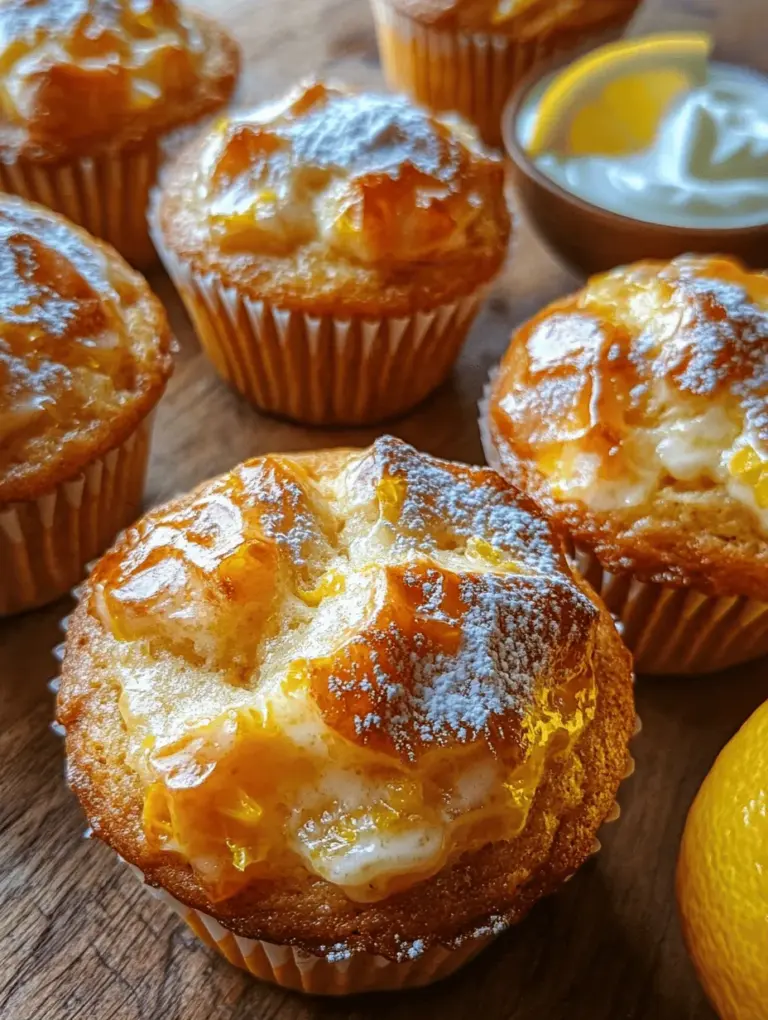 The foundation of any great muffin lies in its ingredients. Each component plays a crucial role in achieving the perfect balance of flavor, texture, and moisture. Here’s a closer look at the key ingredients that contribute to the success of lemon zest and creamy delight muffins: