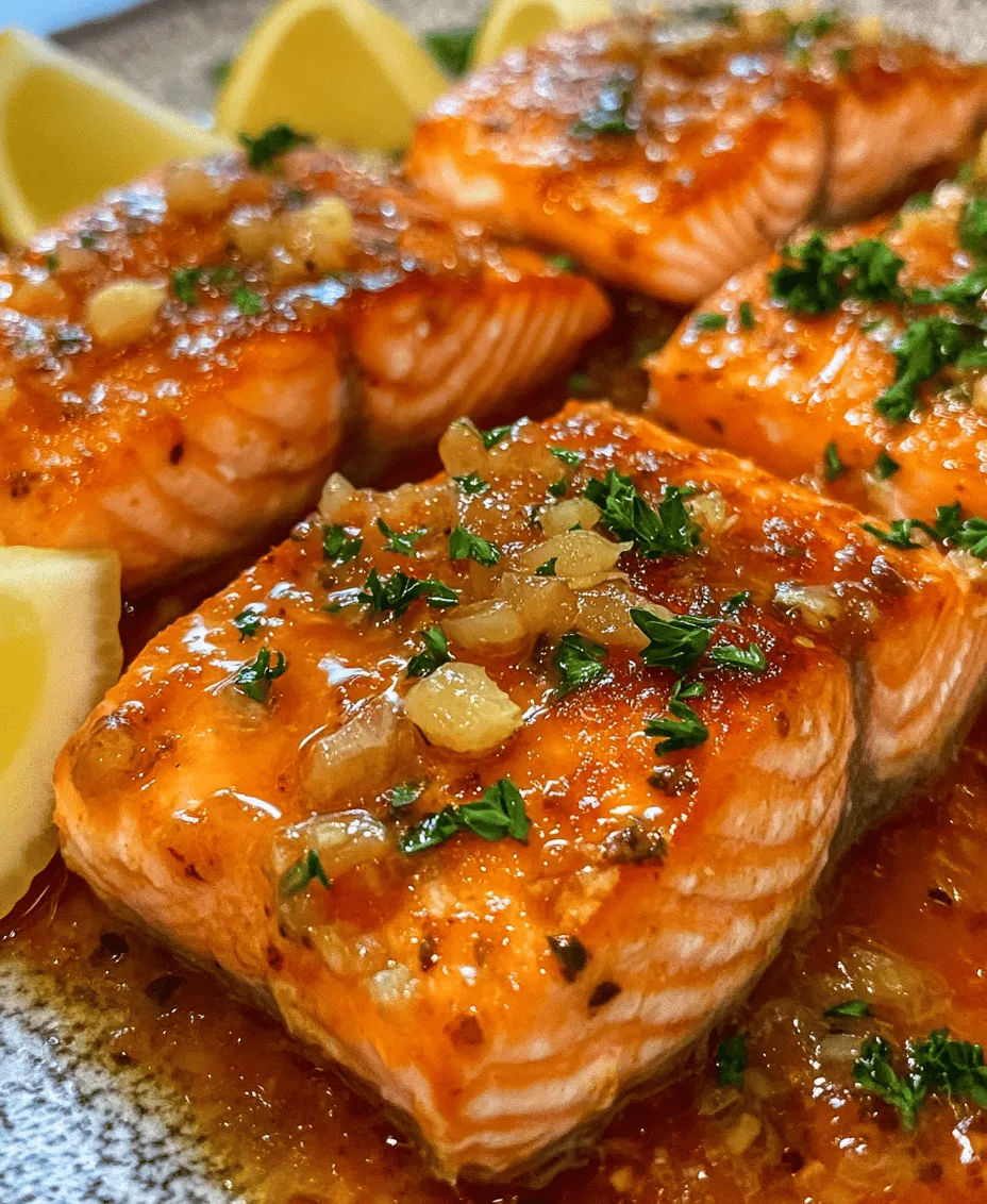 Salmon has long been celebrated as a top choice for health-conscious seafood lovers. Renowned for its rich flavor, versatility, and numerous health benefits, salmon is a staple in kitchens around the world. Whether grilled, baked, or pan-seared, this delicious fish consistently delivers a satisfying meal that appeals to both seafood enthusiasts and those new to trying fish. Among the myriad of ways to prepare salmon, the Garlic Butter Salmon Delight recipe stands out for its simplicity and the robust flavors it brings to the table.