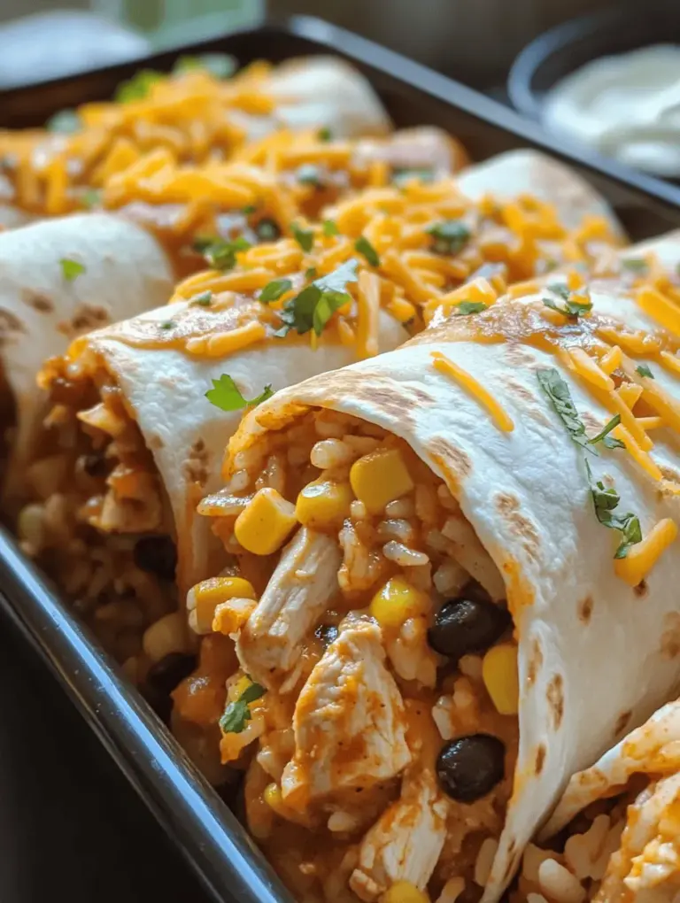 Smothered Baked Chicken Burritos are a delightful fusion of flavors and textures that have earned their place as a beloved comfort food among families and food enthusiasts alike. Imagine tender, shredded chicken enveloped in a warm, soft tortilla, generously layered with zesty enchilada sauce and melted cheese. This dish offers the perfect combination of savory, spicy, and cheesy goodness, making it an irresistible choice for both casual weeknight dinners and festive gatherings.