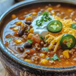 Fiesta Taco Soup: A Hearty Comfort Food Delight