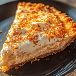 There’s something undeniably special about Grandma’s recipes; they are often laden with nostalgia and the comforting scents of home cooking that transport us back to simpler times. Among these cherished culinary treasures, coconut cream pie stands out as a classic dessert that evokes memories of family gatherings, laughter, and warmth. The creamy texture, combined with a crispy graham cracker crust and a fluffy topping, makes this pie a beloved favorite for many.