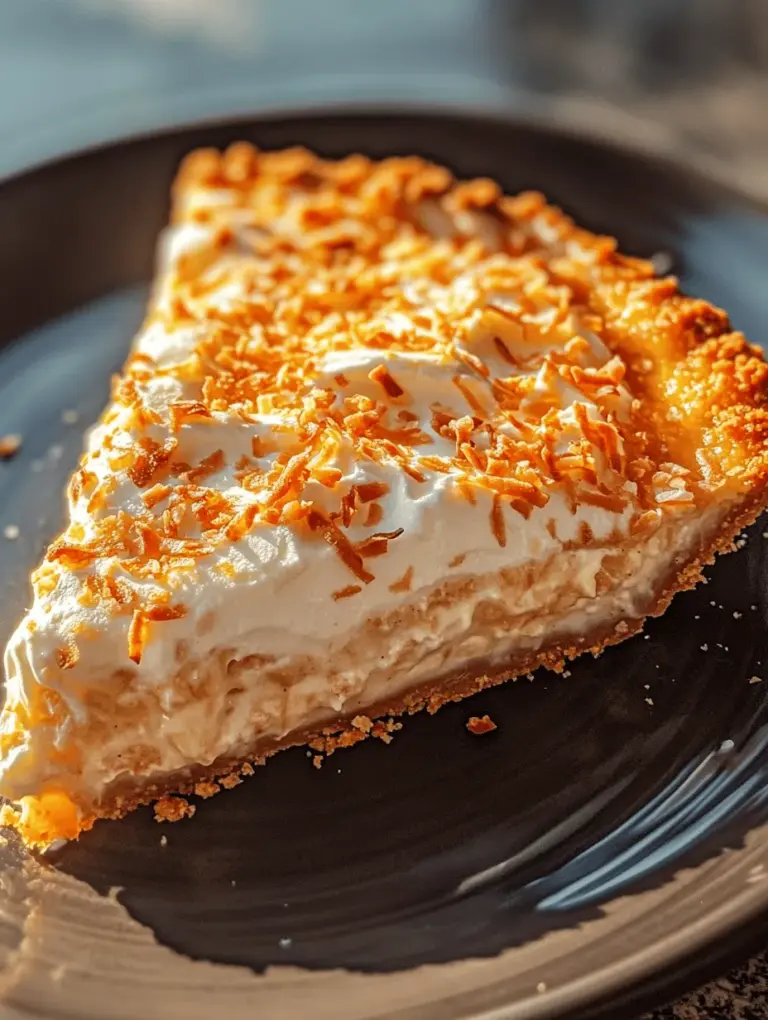 There’s something undeniably special about Grandma’s recipes; they are often laden with nostalgia and the comforting scents of home cooking that transport us back to simpler times. Among these cherished culinary treasures, coconut cream pie stands out as a classic dessert that evokes memories of family gatherings, laughter, and warmth. The creamy texture, combined with a crispy graham cracker crust and a fluffy topping, makes this pie a beloved favorite for many.