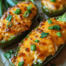 To truly appreciate the allure of Cheesy Bliss Jalapenos, it’s essential to understand the ingredients that come together to create this mouthwatering appetizer. Each component plays a crucial role in building the flavor and texture of the dish, resulting in a harmonious blend that tantalizes the palate.