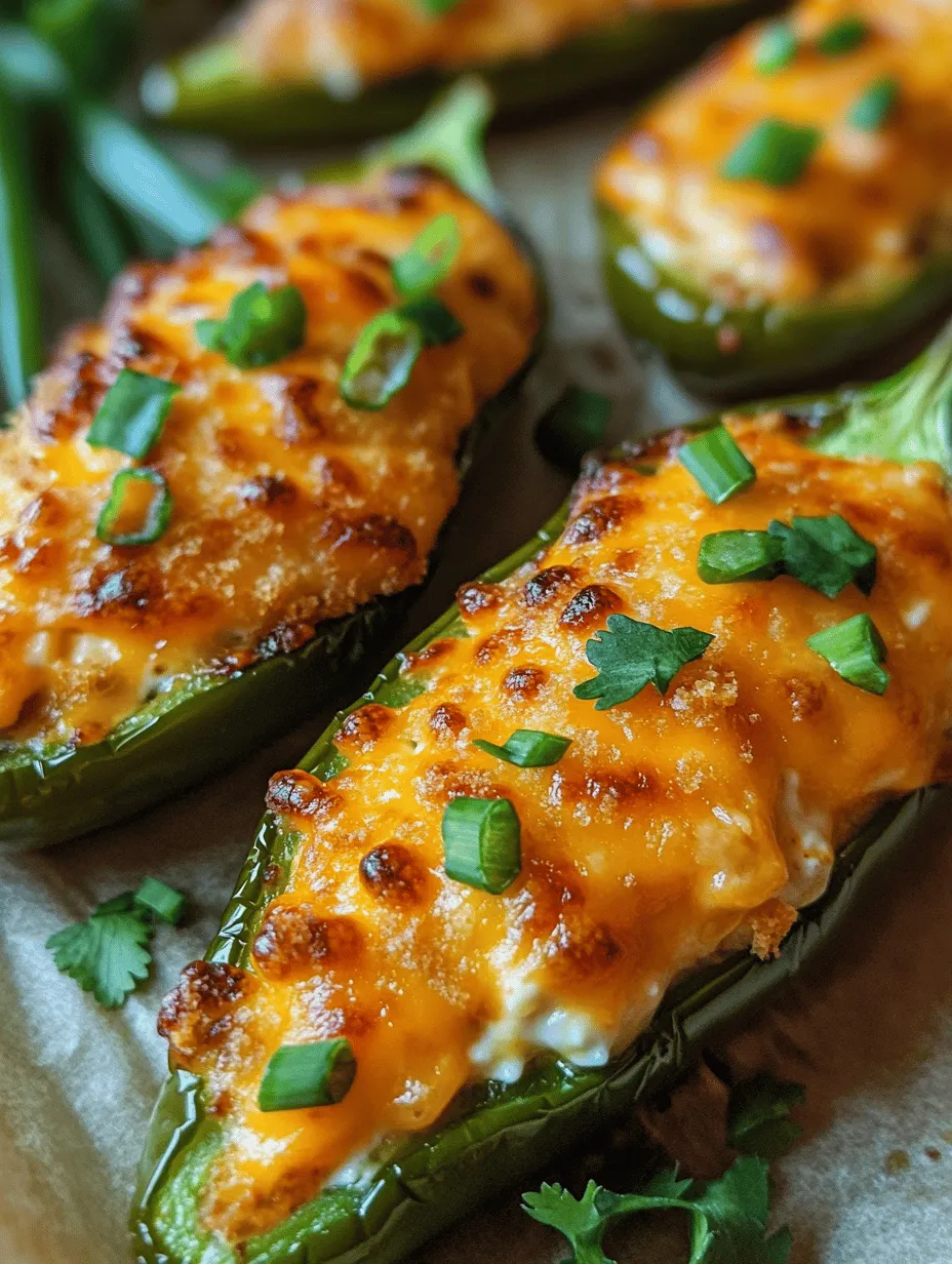 To truly appreciate the allure of Cheesy Bliss Jalapenos, it’s essential to understand the ingredients that come together to create this mouthwatering appetizer. Each component plays a crucial role in building the flavor and texture of the dish, resulting in a harmonious blend that tantalizes the palate.