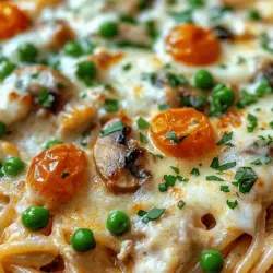 Creamy Chicken Tetrazzini is a dish that embodies the essence of comfort food, combining tender chicken, al dente pasta, and a luscious cream sauce that warms the soul. This delightful casserole is perfect for family dinners, gatherings, or simply as a treat for yourself after a long day. Its creamy texture and rich flavors make it a favorite among home cooks and foodies alike, offering a satisfying meal that evokes feelings of home and nostalgia.
