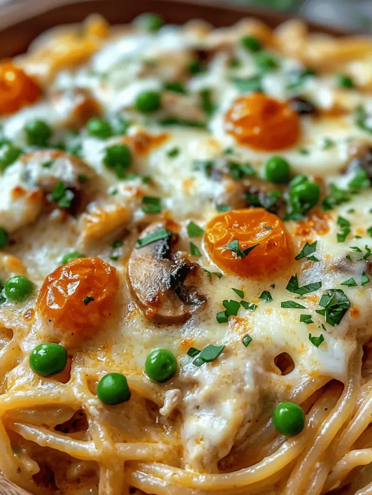 Creamy Chicken Tetrazzini is a dish that embodies the essence of comfort food, combining tender chicken, al dente pasta, and a luscious cream sauce that warms the soul. This delightful casserole is perfect for family dinners, gatherings, or simply as a treat for yourself after a long day. Its creamy texture and rich flavors make it a favorite among home cooks and foodies alike, offering a satisfying meal that evokes feelings of home and nostalgia.