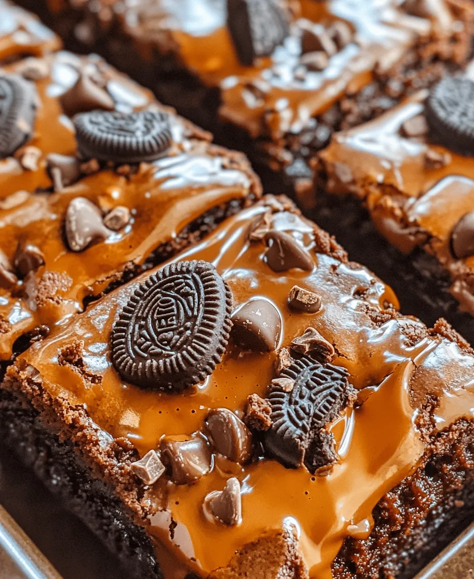 Brownies have long held a special place in the hearts of dessert lovers around the world. Their rich, fudgy texture and deeply satisfying chocolate flavor make them an ideal treat for any occasion. Whether served warm with a scoop of ice cream or enjoyed on their own, brownies are a versatile dessert that caters to both casual snackers and sophisticated palates alike. Today, we are diving into a delightful twist on the classic brownie recipe: Decadent Chocolate OREO Brownies. This indulgent treat combines the beloved flavors of chocolate and OREO cookies to create a dessert that is both visually stunning and irresistibly delicious.