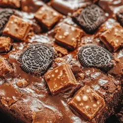 Brownies have long held a special place in the hearts of dessert lovers around the world. Their rich, fudgy texture and deeply satisfying chocolate flavor make them an ideal treat for any occasion. Whether served warm with a scoop of ice cream or enjoyed on their own, brownies are a versatile dessert that caters to both casual snackers and sophisticated palates alike. Today, we are diving into a delightful twist on the classic brownie recipe: Decadent Chocolate OREO Brownies. This indulgent treat combines the beloved flavors of chocolate and OREO cookies to create a dessert that is both visually stunning and irresistibly delicious.