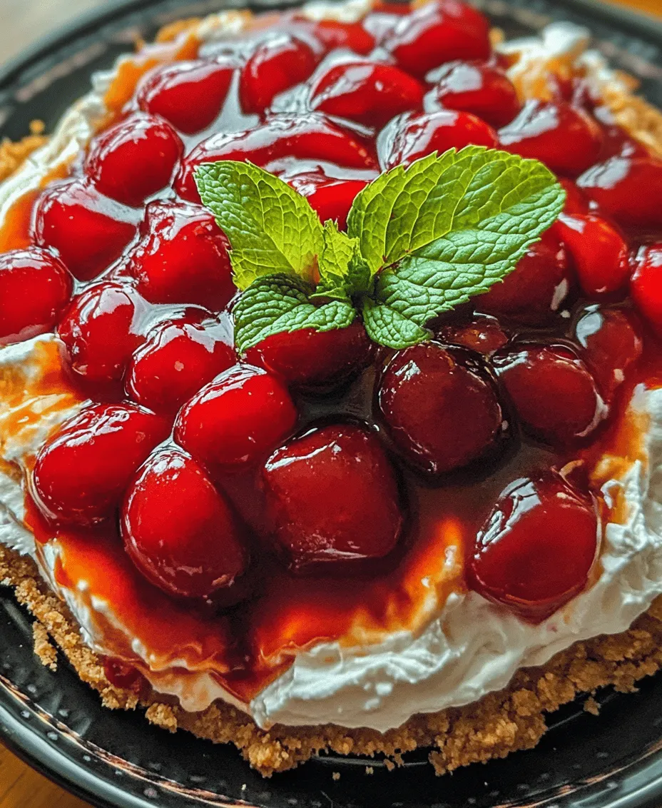 Classic Cherry Delight is more than just a dessert; it’s a nostalgic treat that evokes fond memories of family gatherings, summer picnics, and cozy evenings spent with loved ones. This layered dessert features a delightful combination of sweet cherries, creamy layers, and a crumbly crust that makes it a perfect ending to any meal. Whether you’re reminiscing about childhood desserts or trying to impress guests with a homemade treat, Classic Cherry Delight brings a sense of comfort and joy to the table.