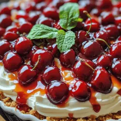 Classic Cherry Delight is more than just a dessert; it’s a nostalgic treat that evokes fond memories of family gatherings, summer picnics, and cozy evenings spent with loved ones. This layered dessert features a delightful combination of sweet cherries, creamy layers, and a crumbly crust that makes it a perfect ending to any meal. Whether you’re reminiscing about childhood desserts or trying to impress guests with a homemade treat, Classic Cherry Delight brings a sense of comfort and joy to the table.