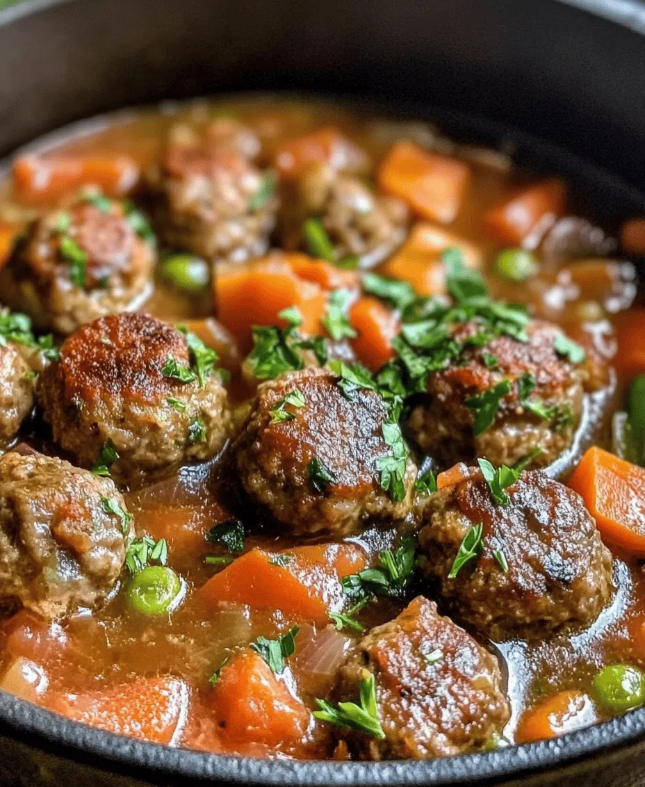 When the temperature drops and the days grow shorter, there's nothing quite like a bowl of warm, comforting stew to wrap you in cozy vibes. Stews have long been cherished for their ability to blend flavors and ingredients into a harmonious dish, perfect for family gatherings or quiet nights in. Among the myriad of stew recipes, the Hearty Meatball Stew stands out as the ultimate comfort food that delivers warmth and satisfaction with every spoonful.