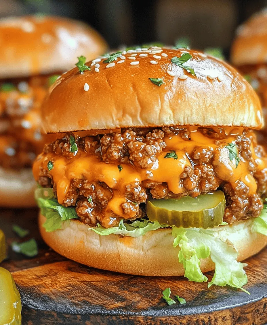 Imagine sinking your teeth into a juicy, savory bite that perfectly marries the beloved flavors of a Big Mac with the ooey-gooey goodness of a Sloppy Joe. Welcome to the world of Big Mac Sloppy Joes—a delightful culinary fusion that brings together the best of both worlds. This recipe is not just a meal; it’s an experience that combines nostalgic fast-food flavors with the comforting embrace of a classic, hearty dish.