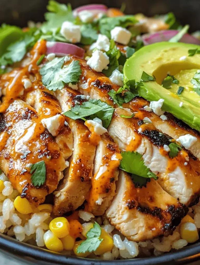 To craft the perfect Street Corn Chicken Rice Bowl, it's essential to understand the role of each ingredient. Here’s a breakdown of the key components that make this dish so special: