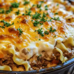 There's something undeniably soothing about the aroma of a bubbling casserole wafting through your home. Casseroles are the epitome of comfort food, offering a warm embrace on even the busiest of days. They embody the essence of hearty meals that not only satisfy hunger but also bring family and friends together around the dinner table. Among the myriad of casserole recipes, the "Quick and Easy Creamy Beef Noodle Casserole" stands out as a quintessential dish for busy weeknights or lively family gatherings. With its creamy texture and rich flavor profile, it's sure to become a favorite in your household.