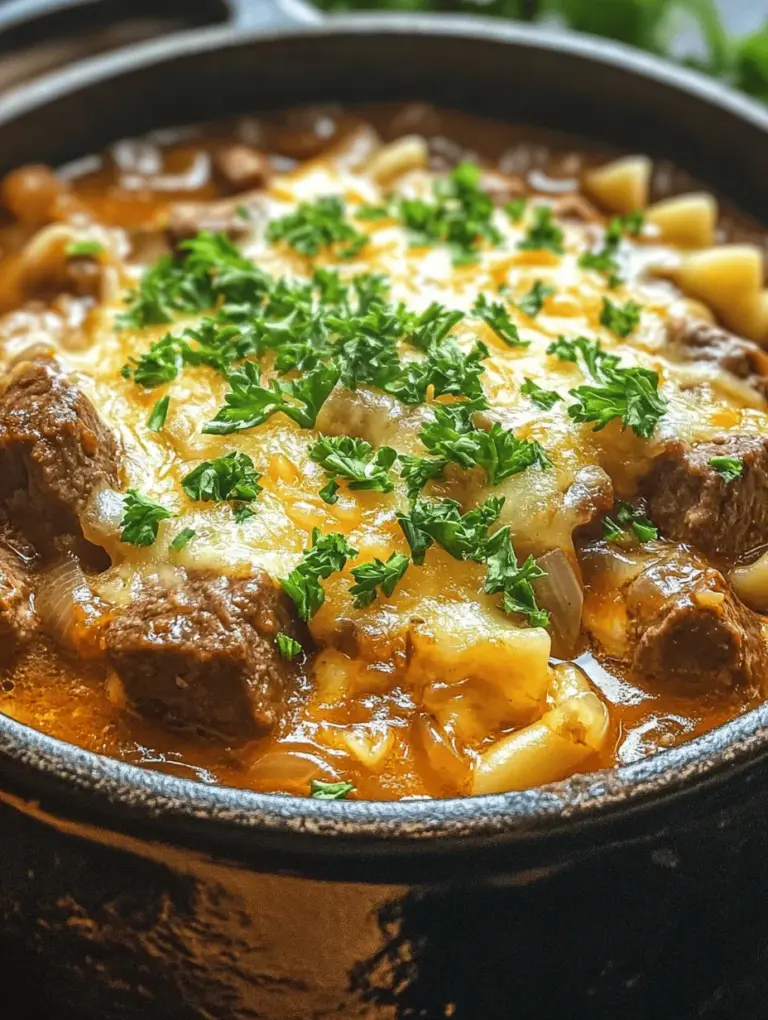 To create the most flavorful and satisfying Savory French Onion Beef & Noodles, it is essential to understand the role each ingredient plays in the overall dish. Let's delve into the key components that come together to create this delightful meal: