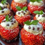 Strawberries have long held a beloved place in the world of desserts, celebrated not only for their vibrant color and juicy sweetness but also for their versatility. Whether enjoyed as a simple snack, incorporated into a delightful shortcake, or blended into smoothies, strawberries are a staple in many culinary traditions. Recently, a fun and creative twist on this classic fruit has emerged: deviled strawberries. This innovative dessert combines the sweetness of strawberries with a creamy, rich filling, transforming them into an eye-catching treat that is sure to impress at any gathering.
