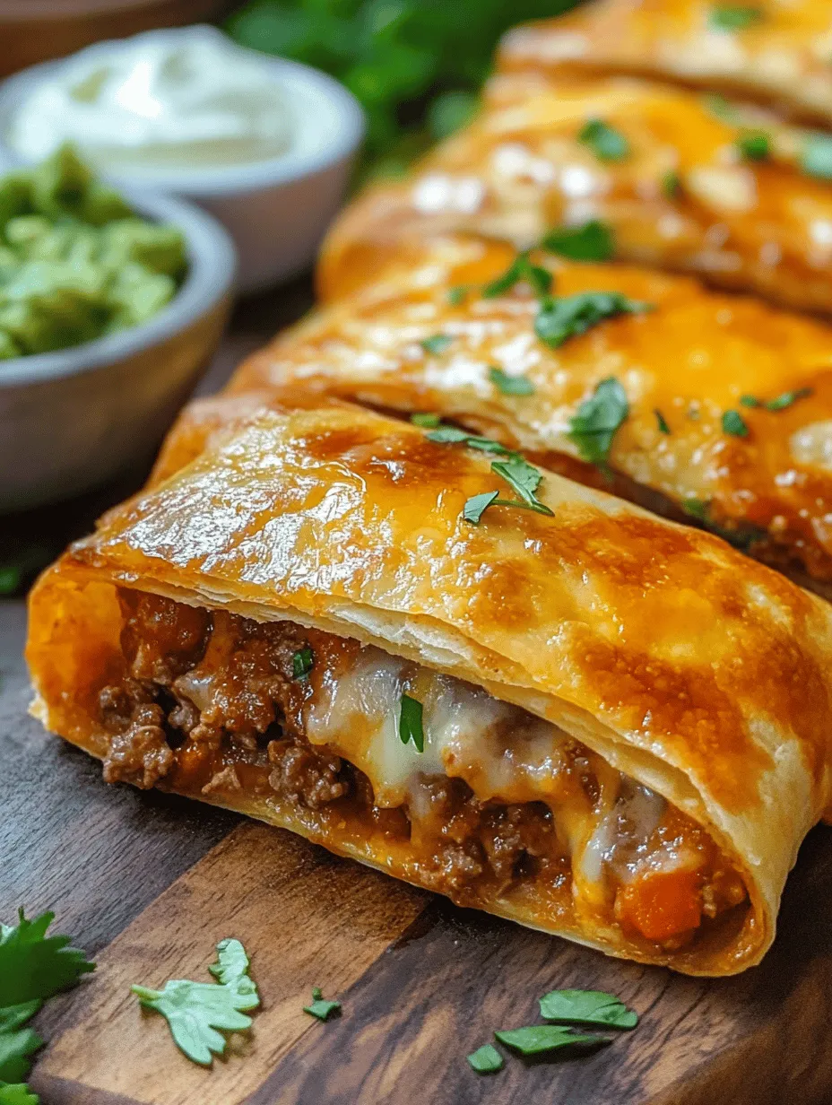 Cheesy Beef Chimichangas Delight: A Flavorful Fiesta in Every Bite!