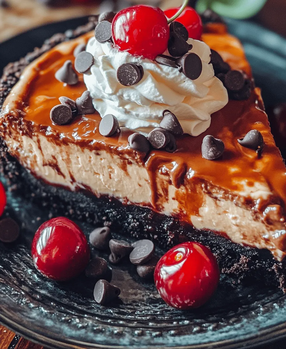 Are you ready to indulge in a dessert that perfectly marries rich chocolate, tart cherries, and creamy cheesecake? Look no further than the Decadent Chocolate Cherry Cheesecake! This dessert is a showstopper, ideal for special occasions or simply as a delightful treat for any chocolate lover. Its luscious layers and stunning presentation make it a favorite at gatherings, dinner parties, or even a cozy night in. Imagine a velvety cheesecake filling perched atop a sturdy chocolate cookie crust, all topped off with vibrant cherry pie filling and a sprinkle of chocolate chips.