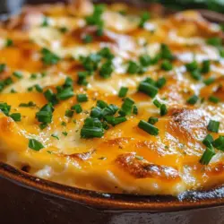 In the quest for a nutritious and satisfying breakfast or brunch option, Baked Cottage Cheese Eggs stand out as a delightful solution. This recipe features a harmonious blend of protein-rich cottage cheese and eggs, enhanced by the vibrant flavors of fresh spinach and the creamy goodness of cheddar cheese. The result is a dish that is not only delicious but also packed with essential nutrients, making it an ideal choice for anyone looking to start their day on a wholesome note or impress guests at a gathering.