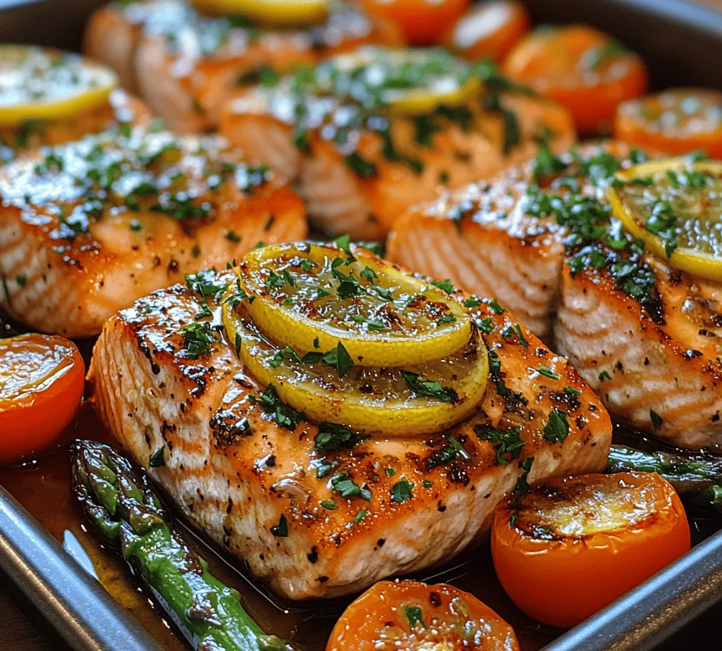 If you're searching for a meal that perfectly blends health, flavor, and convenience, look no further than Sheet Pan Garlic Butter Salmon with Vegetables. This delightful dish offers a remarkable balance of tender, flaky salmon paired with vibrant, roasted vegetables, all infused with a rich garlic butter sauce. Not only is it a feast for the taste buds, but it also embodies the essence of a healthy lifestyle, making it a perfect choice for anyone looking to maintain a nutritious diet without sacrificing flavor.