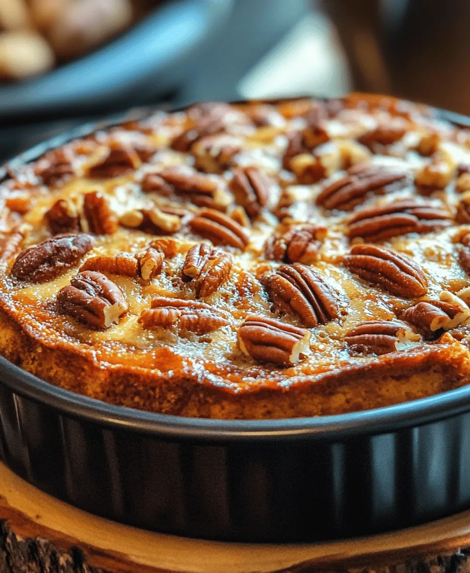 If you're in search of a dessert that delivers on both decadence and nostalgia, look no further than the Divine Gooey Butter Pecan Cake. Hailing from the Midwest, particularly St. Louis, this cake has captured the hearts—and taste buds—of many with its rich, buttery flavor and unique texture. Originally created by accident, gooey butter cake has become a beloved staple for gatherings, celebrations, and even casual family dinners. Its origins can be traced back to the 1930s, when a baker mistakenly used the wrong proportions of flour and sugar, leading to the creation of this delightfully gooey dessert.