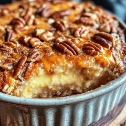 If you're in search of a dessert that delivers on both decadence and nostalgia, look no further than the Divine Gooey Butter Pecan Cake. Hailing from the Midwest, particularly St. Louis, this cake has captured the hearts—and taste buds—of many with its rich, buttery flavor and unique texture. Originally created by accident, gooey butter cake has become a beloved staple for gatherings, celebrations, and even casual family dinners. Its origins can be traced back to the 1930s, when a baker mistakenly used the wrong proportions of flour and sugar, leading to the creation of this delightfully gooey dessert.