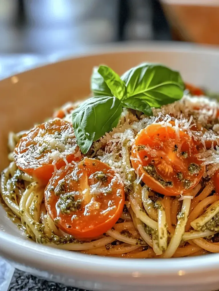 In our fast-paced world, finding time to prepare a delicious meal can often feel like a daunting task. Enter the 20 Minute Creamy Tomato Basil Pesto Pasta, a dish that perfectly embodies the essence of quick, flavorful cooking. This recipe isn't just about speed; it's a celebration of fresh ingredients that come together in harmony to create a delightful dining experience. Whether you're a busy professional, a parent juggling multiple responsibilities, or simply someone who enjoys culinary simplicity without sacrificing taste, this pasta dish is your go-to solution.