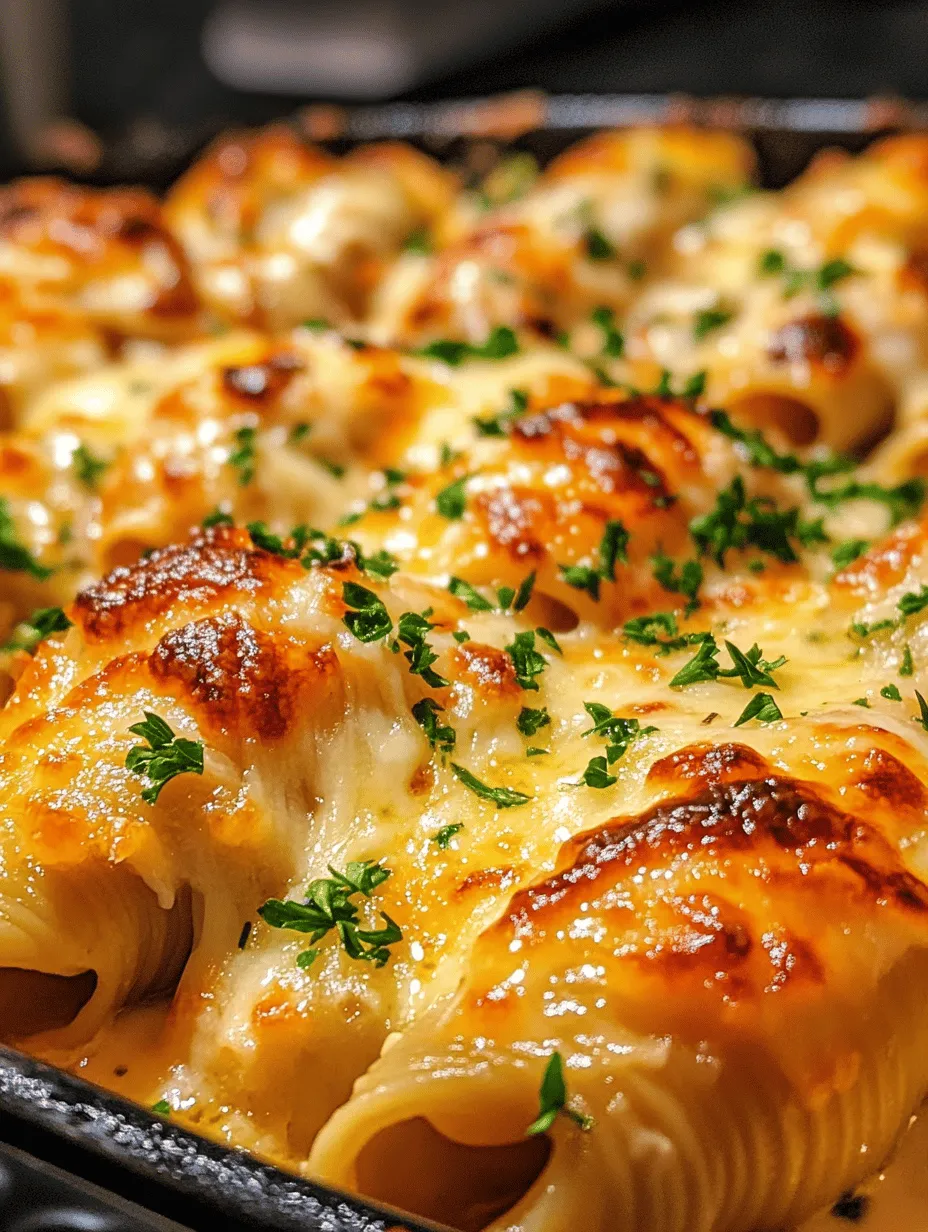 If you're searching for a dish that blends comfort with indulgence, look no further than Garlic Butter Chicken Alfredo Stuffed Shells. This delightful recipe marries the creamy richness of Alfredo sauce with tender chicken and cheesy stuffed pasta shells, creating a meal that's not only satisfying but also bursting with flavor. Perfect for family dinners, special occasions, or simply a night when you crave something hearty, these stuffed shells are sure to impress everyone at the table.