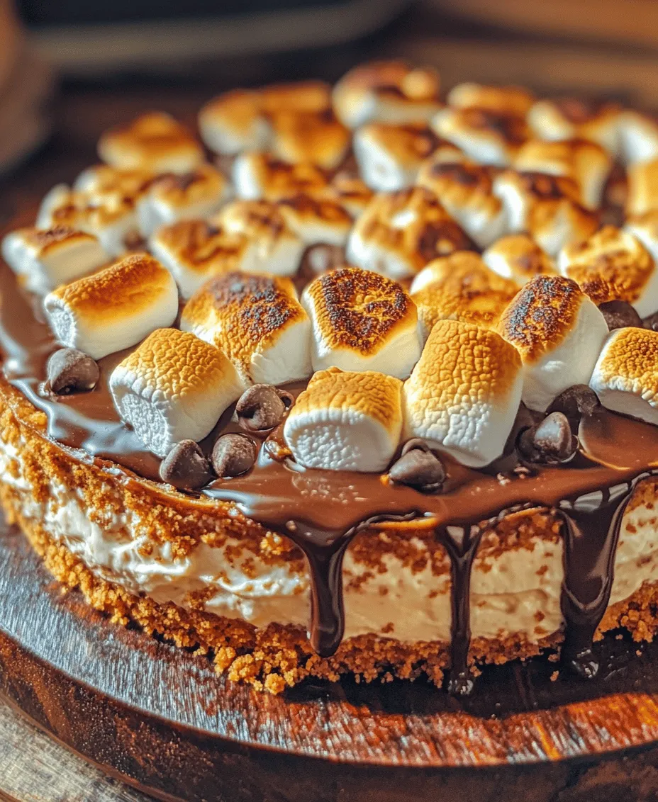 The allure of S'mores Cheesecake Delight lies in its ability to evoke fond memories while simultaneously providing a new and exciting dessert experience. For many, s'mores are synonymous with summer nights spent around a campfire, toasting marshmallows, and sharing stories with friends and family. The combination of gooey marshmallows, rich chocolate, and crunchy graham crackers has become a beloved treat that transcends generations.
