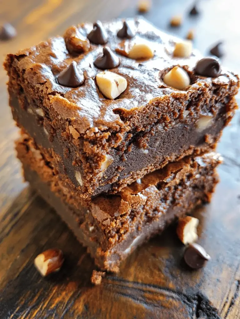 Discover the ultimate guilt-free treat with our Peanut Butter Bliss Banana Brownies. These indulgent yet wholesome brownies combine the rich flavors of peanut butter and cocoa with the natural sweetness of ripe bananas, making them a perfect snack or dessert for any occasion. Whether you're vegan, gluten-free, or simply looking for a healthier dessert option, this recipe is designed to satisfy your sweet tooth without compromising on taste. In this article, we will explore the benefits of each ingredient, step-by-step instructions for preparing the brownies, and tips for customizing your treat.
