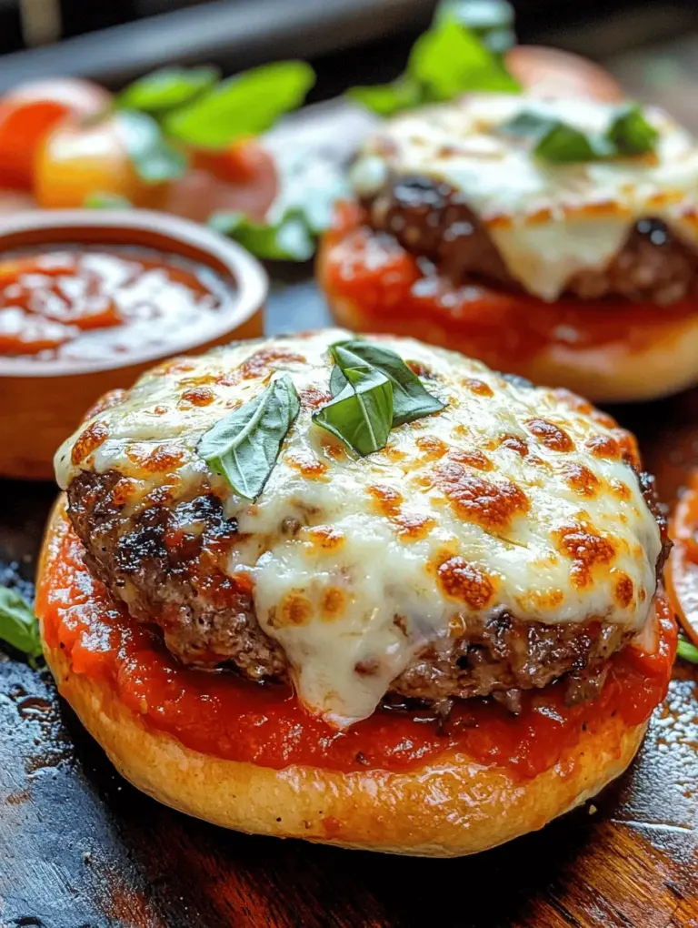 Imagine biting into a juicy, perfectly grilled burger, only to discover a burst of rich marinara sauce, gooey mozzarella, and savory pepperoni layered within. The Pizza Burger encapsulates the essence of comfort food, providing a hearty, satisfying meal that feels like a warm hug on a plate. It’s customizable, allowing you to incorporate your favorite pizza toppings, and it brings the best of both worlds together, making it a hit for family dinners, backyard barbecues, or casual gatherings with friends.