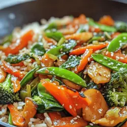 In today's fast-paced world, finding meals that are both quick to prepare and packed with nutrition can be a challenge. Enter the Quick & Colorful 20-Minute Veggie Stir-Fry—a delightful dish that not only satisfies your hunger but also brings a vibrant splash of color to your plate. This recipe is perfect for busy weeknights when you want something healthy and delicious without spending hours in the kitchen. With its bright medley of vegetables, this stir-fry is as appealing to the eyes as it is to the palate.