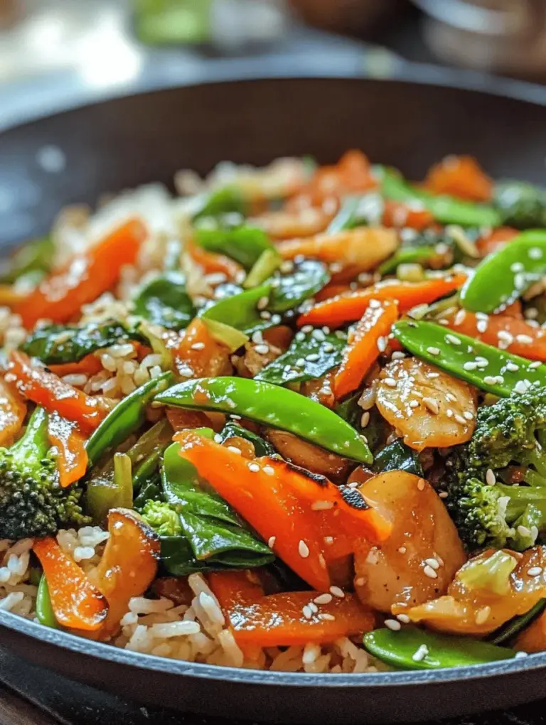 In today's fast-paced world, finding meals that are both quick to prepare and packed with nutrition can be a challenge. Enter the Quick & Colorful 20-Minute Veggie Stir-Fry—a delightful dish that not only satisfies your hunger but also brings a vibrant splash of color to your plate. This recipe is perfect for busy weeknights when you want something healthy and delicious without spending hours in the kitchen. With its bright medley of vegetables, this stir-fry is as appealing to the eyes as it is to the palate.