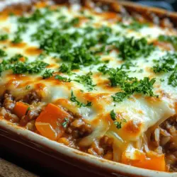 Cabbage is the star of this dish, providing both flavor and nutrition. Not only is it low in calories, but it is also rich in vitamins C and K, making it a great addition to any diet. Cabbage is also packed with antioxidants and has anti-inflammatory properties, which can be beneficial for overall health.
