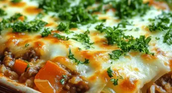 Savory Cabbage Beef Bake: A Hearty Comfort Food Delight