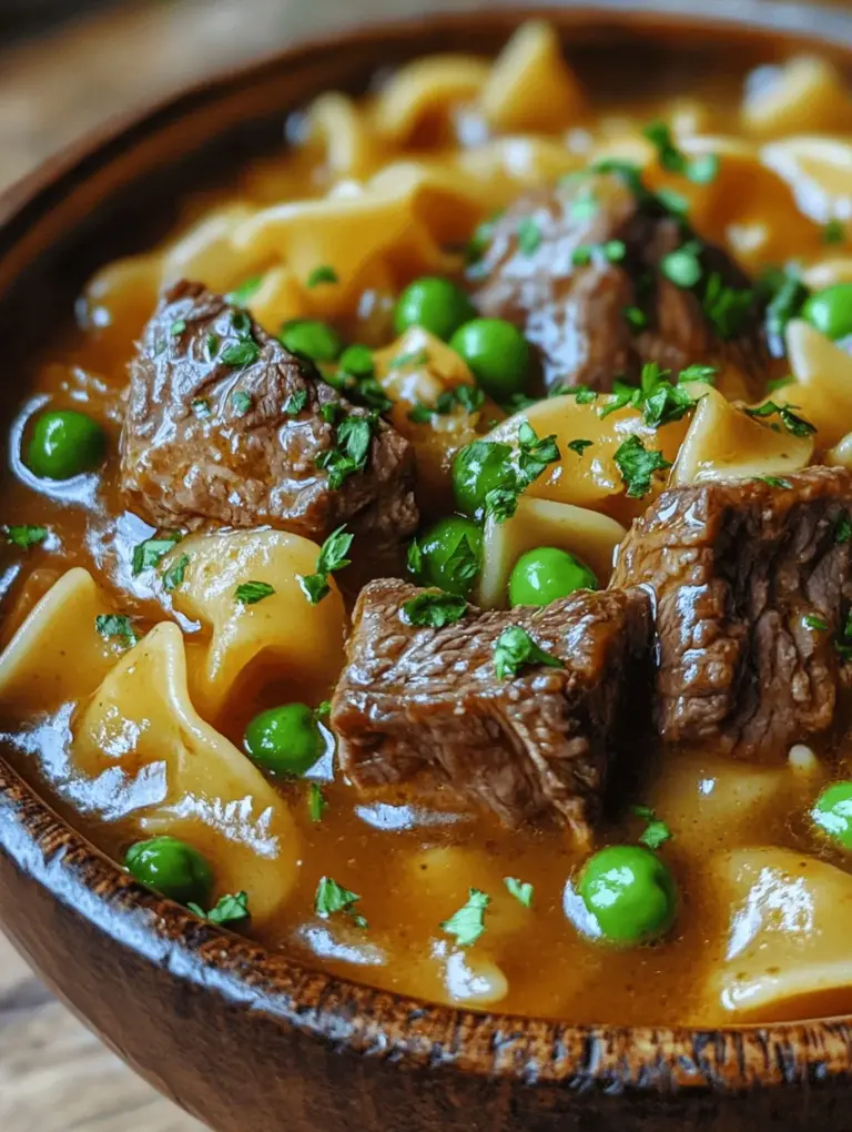 In today’s fast-paced world, slow-cooked meals provide a welcome respite, allowing cooks to create something truly special without spending every moment in the kitchen. There's something magical about the way ingredients meld together over time, creating a deep, savory taste that is difficult to replicate in quicker cooking methods. Beefy Noodle Delight stands out as an exemplary dish within this category, offering a simple yet delicious way to enjoy beef and noodles.