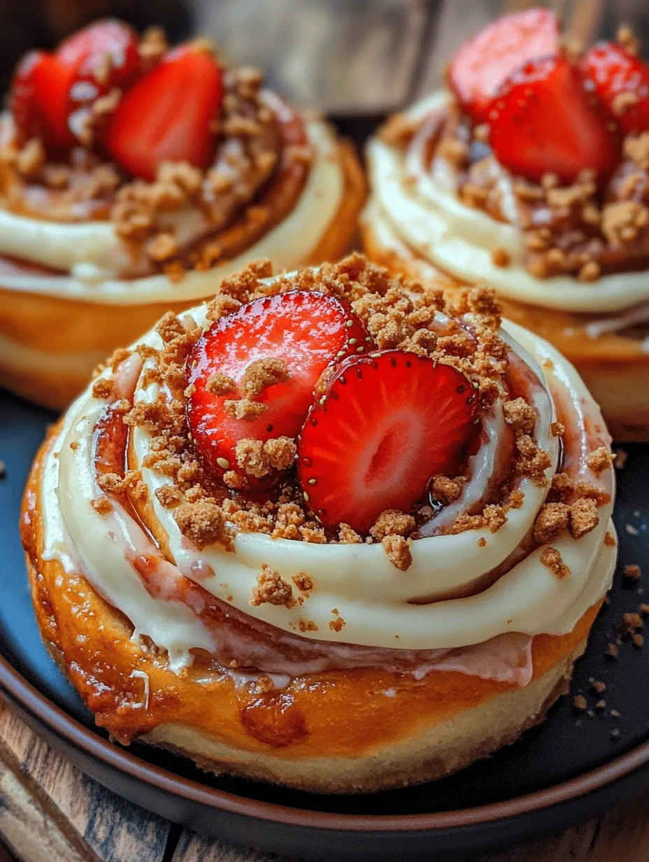 Imagine the delightful fusion of two beloved desserts: the creamy, tangy richness of strawberry cheesecake and the warm, gooey comfort of cinnamon rolls. This Strawberry Cheesecake Cinnabon Rolls recipe is an innovative twist that brings together the best of both worlds into a single indulgent treat. With layers of soft, buttery dough filled with a luscious cream cheese mixture and fresh strawberries, these rolls promise to deliver a sensory experience that will delight your taste buds and fill your kitchen with an irresistible aroma.