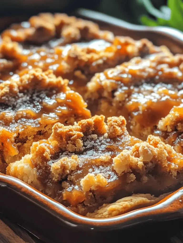 Before we dive into the preparation steps, let’s explore the essential ingredients that make these salted caramel butter bars a true delight. Each component plays a crucial role in ensuring that the bars achieve the perfect balance of flavor and texture.