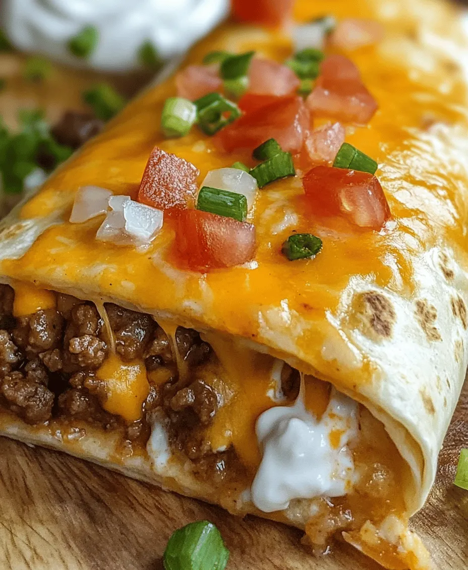 Creating the perfect Beefy Melt Burrito Delight starts with selecting the right ingredients. Each component plays a vital role in achieving the harmonious balance of flavors and textures that makes this dish so satisfying. Let’s break down the core ingredients that will elevate your burrito from ordinary to extraordinary.