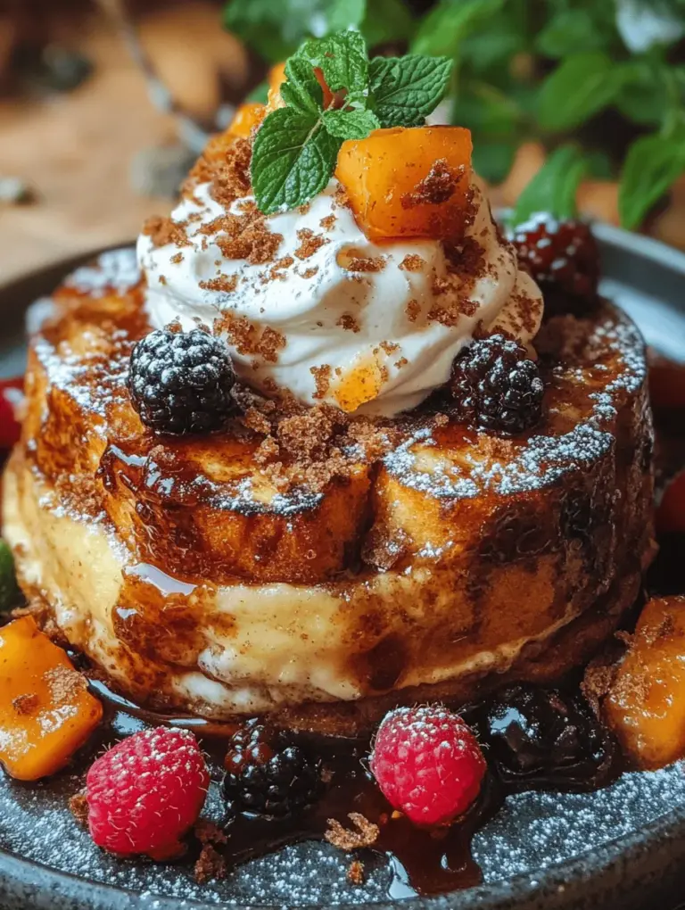When it comes to breakfast, few dishes manage to blend indulgence with comfort quite like crème brûlée French toast. This delightful dish takes the classic French dessert, crème brûlée, and transforms it into a luscious breakfast treat that is perfect for any occasion. Imagine biting into a piece of golden-brown toast with a creamy custard center, topped with a caramelized sugar crust that crackles as you dig in. It’s a breakfast experience that feels both luxurious and satisfying, making it a standout choice for special gatherings or simply a weekend treat.