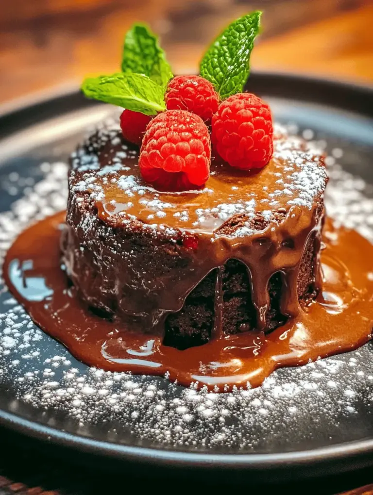 Chocolate lava cake is a dessert that has captured the hearts of many with its rich, molten center and tender exterior. This delightful creation is often served warm, allowing the decadent chocolate to flow out like a sweet river when cut into. The allure of a lava cake lies in its indulgent nature—every bite is a celebration of chocolate that evokes feelings of comfort and joy. But what if you could elevate this classic dessert to new heights? Enter the raspberry chocolate lava cake, a unique twist that introduces the bright, tart flavor of fresh raspberries, perfectly complementing the rich, velvety chocolate.