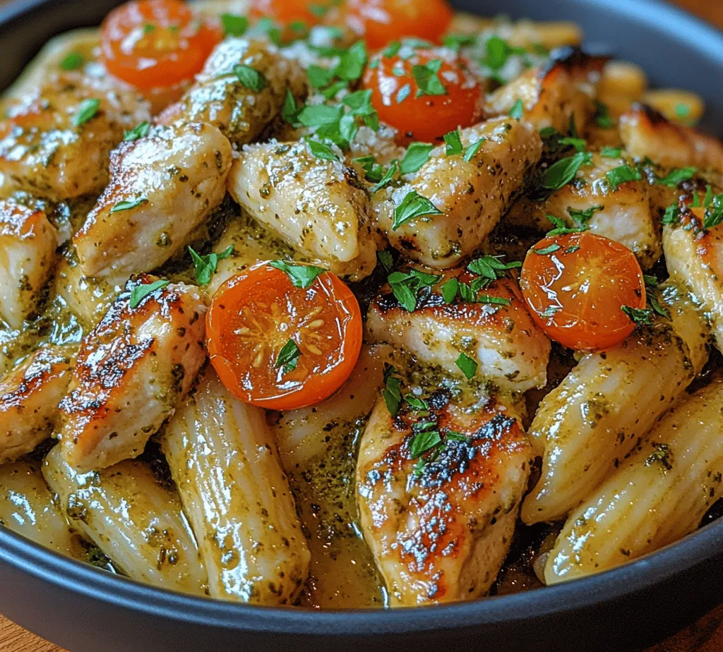 Now that we've whetted your appetite, let's dive into the essential ingredients that make creamy pesto chicken pasta not only delicious but also straightforward to prepare. Each ingredient plays a vital role in crafting this comforting dish.