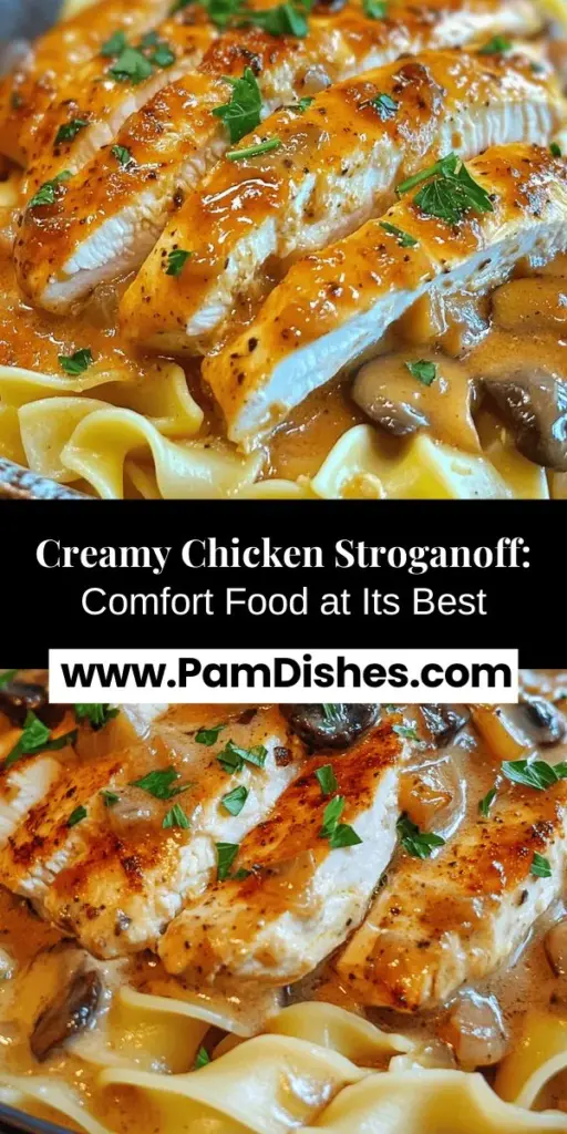 Discover the warmth of homemade chicken stroganoff, a comforting classic that enchants families everywhere. This dish features tender chicken bathed in a rich, creamy sauce with mushrooms, ready to please even the pickiest eaters. Perfect for intimate dinners or larger gatherings, this recipe is versatile and easy to customize, whether you serve it over noodles, rice, or potatoes. Dive into the full guide for a captivating history, thoughtful variations, and step-by-step instructions to create this delightful meal at home. Enjoy the comfort of cooking and sharing delicious food with your loved ones!