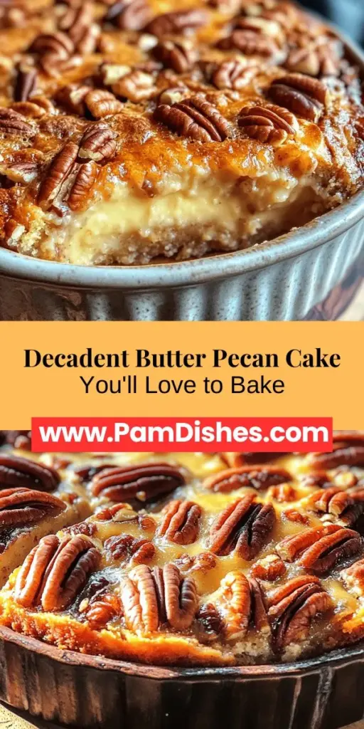 Discover the mouthwatering Divine Gooey Butter Pecan Cake, a delightful dessert steeped in Midwest history. This decadent treat combines a rich, buttery base with a creamy, gooey topping, featuring toasted pecans for that perfect crunch. Perfect for any occasion, it brings together nostalgia and indulgence in every bite. Whether you're celebrating or just treating yourself, this cake promises to impress with its unique texture and flavor. Get ready to bake a classic!