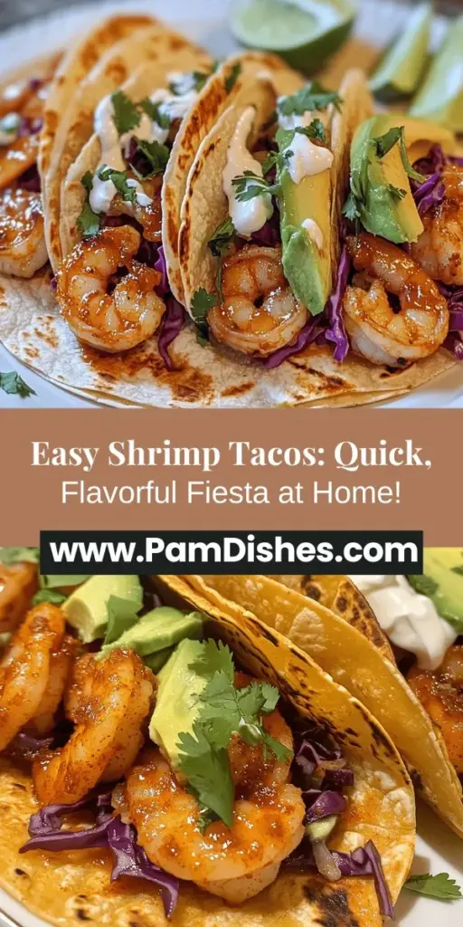 Dive into the world of delicious shrimp tacos with our easy recipe that elevates your taco night! Experience the sweet, succulent shrimp marinated with bold spices, complemented by fresh toppings like creamy avocado and crunchy cabbage. Perfect for any occasion, these shrimp tacos are not just a meal; they're a celebration of flavors and culture. Explore the simple preparation techniques and enjoy a vibrant dining experience that will impress family and friends!