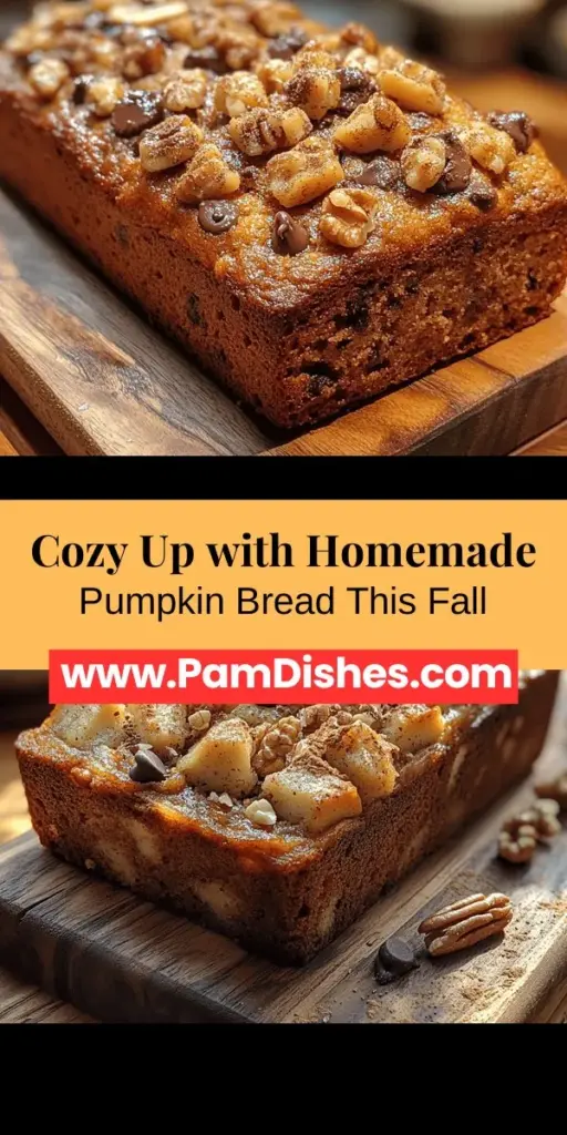 Embrace the cozy vibes of fall with homemade pumpkin bread, a delightful seasonal treat that fills your home with warm aromas of cinnamon and nutmeg. This recipe focuses on quality ingredients like fresh pumpkin puree, wholesome flour, and an inviting blend of spices. Follow our step-by-step guide to bake your own golden-brown loaf that’s perfect for sharing at gatherings or enjoying with a warm beverage. Discover the joy of baking and the magic of fall flavors!